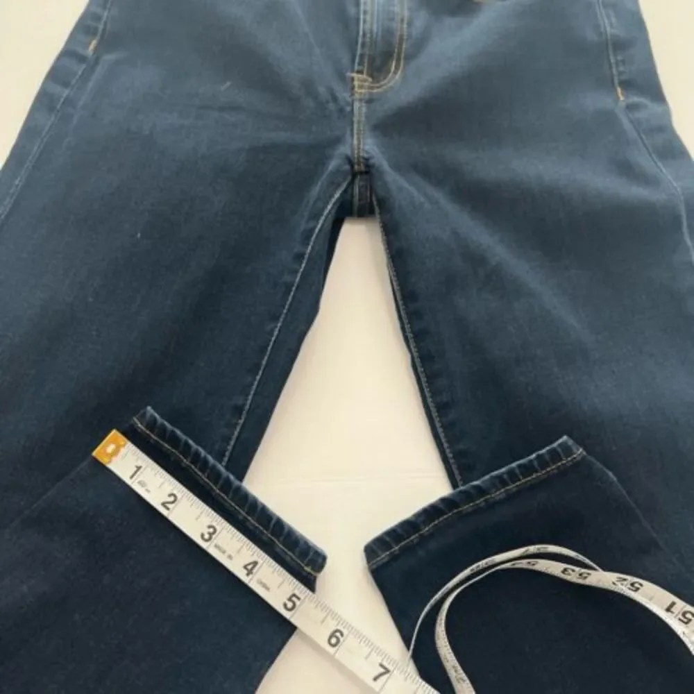 J.‎ Crew Dark Wash Mid Rise Toothpick Stretch Skinny Jeans Size 26